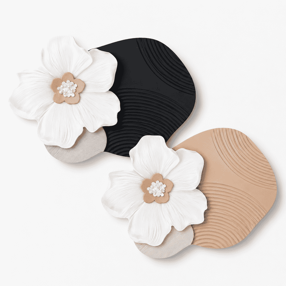 3D Flower Floor Mat