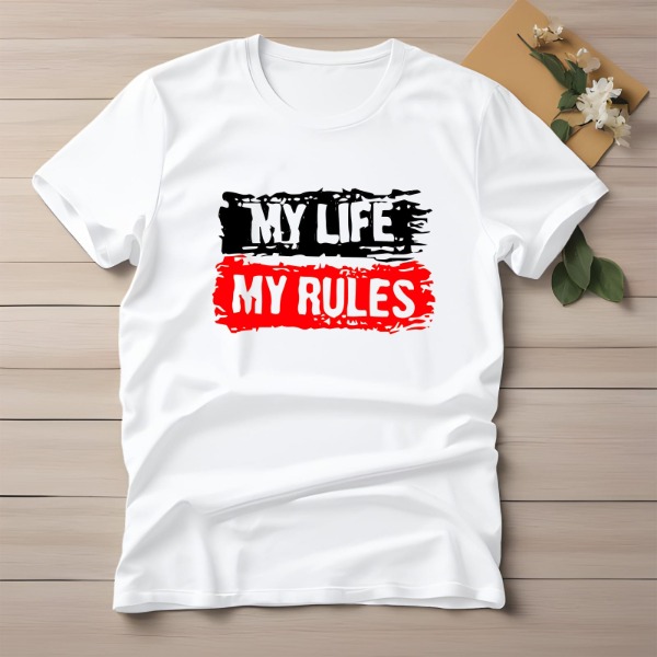 Half Sleeve Cotton Print T-shirt
