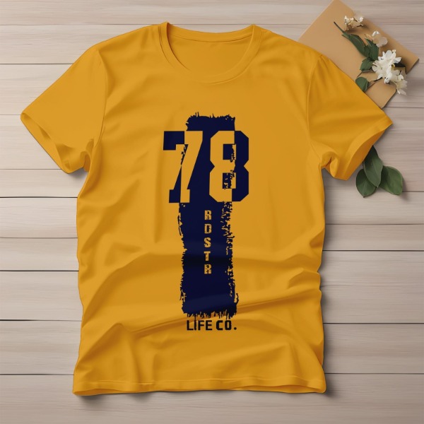 Half Sleeve Cotton Print T-shirt