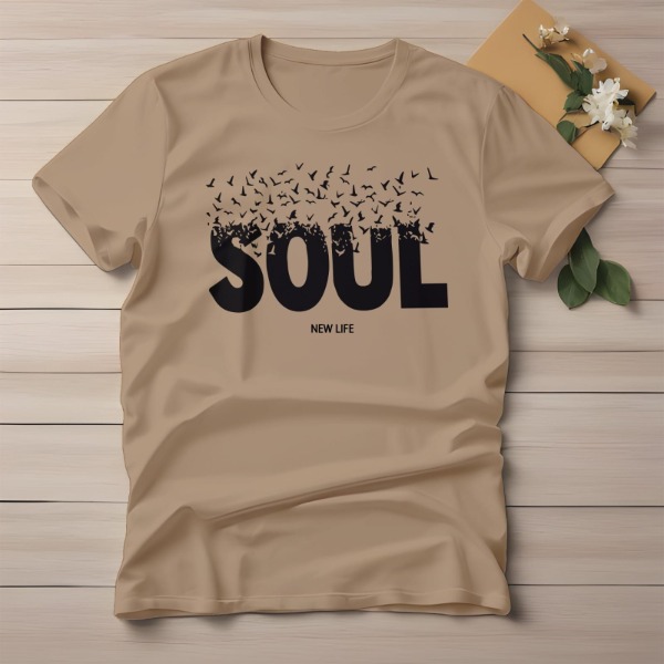 Half Sleeve Cotton Print T-shirt