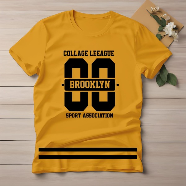 Half Sleeve Cotton Print T-shirt
