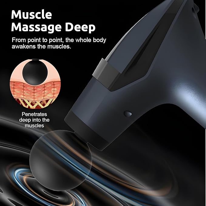 Seperable Vibrating Massage Gun