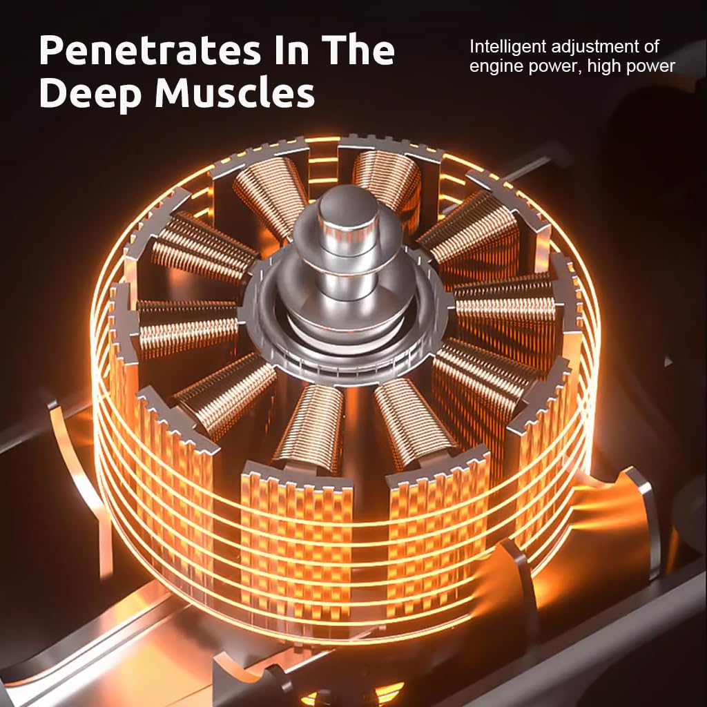 Seperable Vibrating Massage Gun